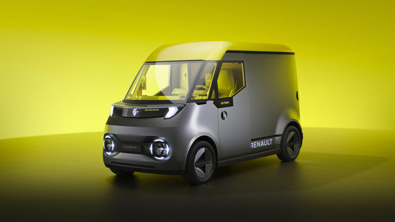 Renault Estafette Concept: elektrische bedrijfswagen geïnspireerd door steden en professionals