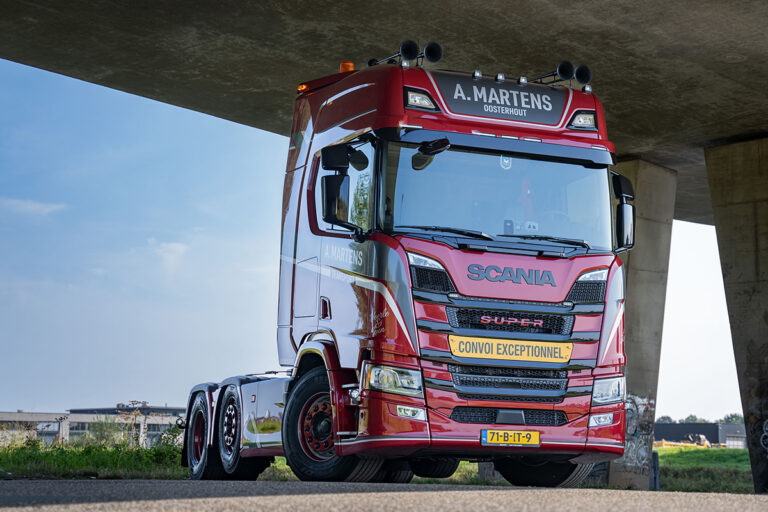 A. Martens Transport Internationaal slaat met Scania nieuwe richting in