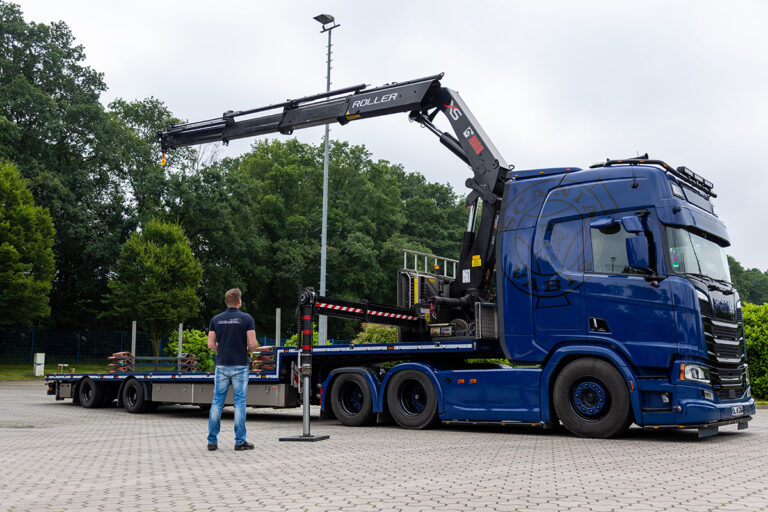 Arne Meyer Transporte zet eerste Pacton semi-dieplader in