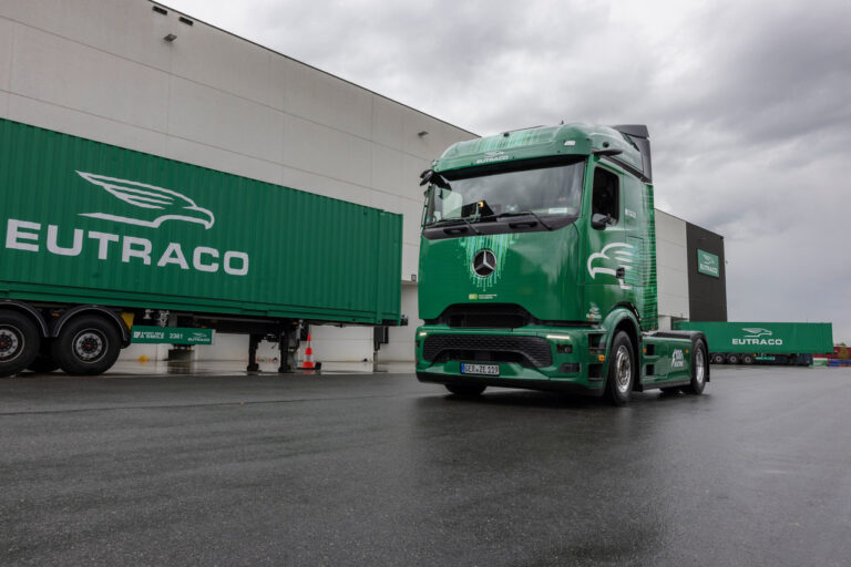 EUTRACO bestelt vijftig eActros 600 vrachtwagens