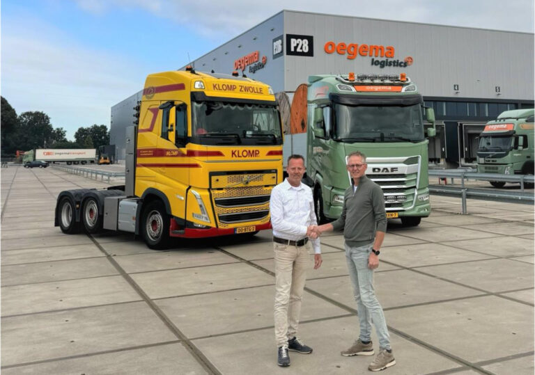 Klomp Transport Zwolle wordt overgenomen door Oegema Logistics+