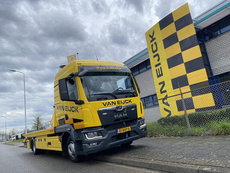 Van Eijck Materieel B.V. breidt vloot uit met 31 nieuwe MAN-trucks