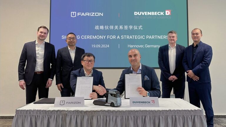 Farizon’s Homtruck doet intrede op Europese markt bij Duitse Duvenbeck Group