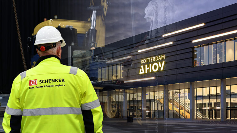 Rotterdam Ahoy verlengt contract met DB Schenker Benelux