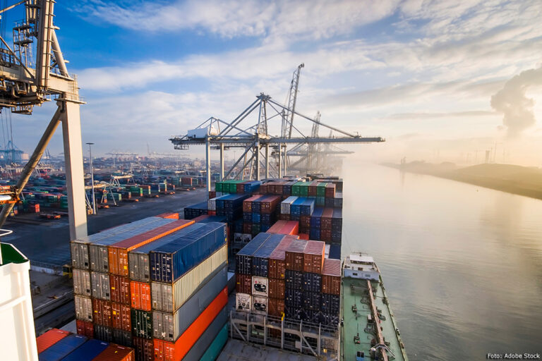 Export groeide met bijna twee procent in oktober