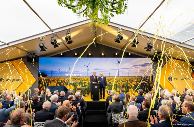 Duurzame asfaltproductie van Van Gelder Groep in Nijkerk koninklijk geopend [+foto’s]