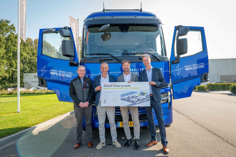 Joulz levert laadinfrastructuur voor Renault Trucks Nederland