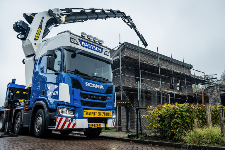 Multifunctionele Scania R500 10×4 voor Baetsen