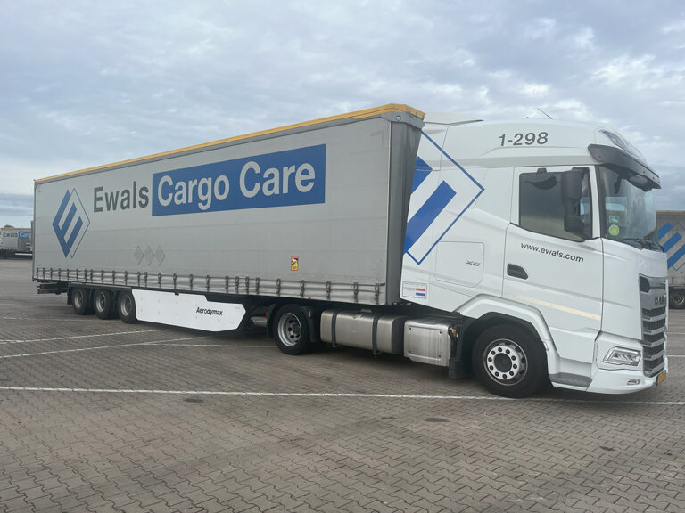 Ewals start pilot vanwege nieuwe EU-regels voor trailer-aerodynamica