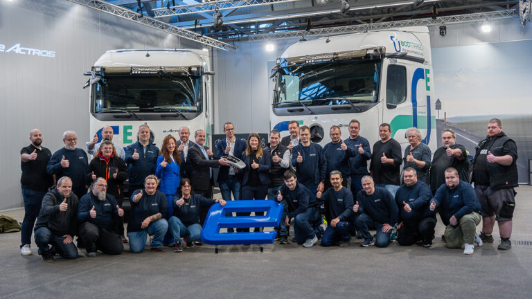 Contargo ontvangt twintig van eerste serieproductie Mercedes-Benz eActros 600 vrachtwagens