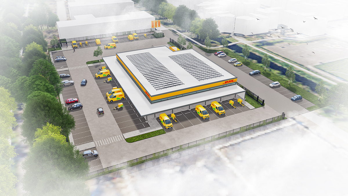 Bouw duurzame DHL CityHub Rotterdam-Zevenkamp gestart