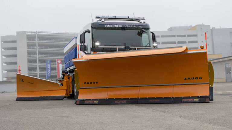 GeVi introduceert eerste volledig elektrische vrachtwagen voor Zwitserse snelwegen