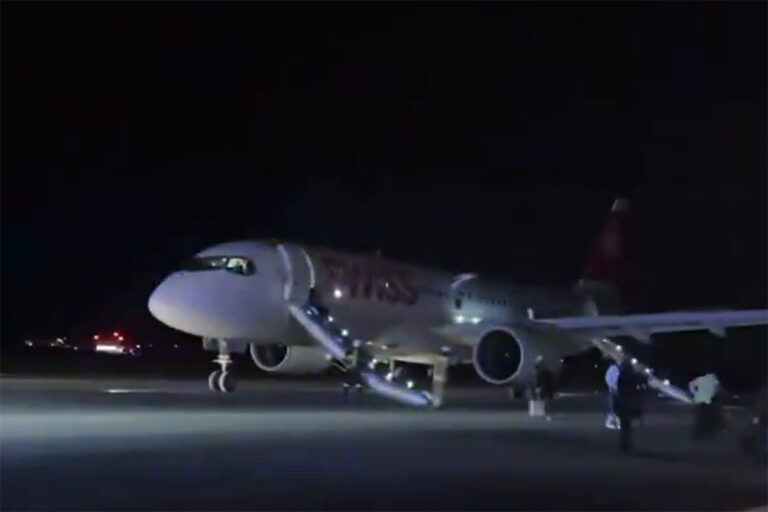 Swiss Airlines steward overlijdt na noodlanding [+video]