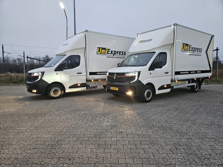 UniExpress breidt wagenpark uit met duurzame Renault bakwagens