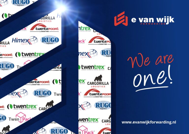 Zes logistieke bedrijven verder onder nieuwe naam E. van Wijk Forwarding