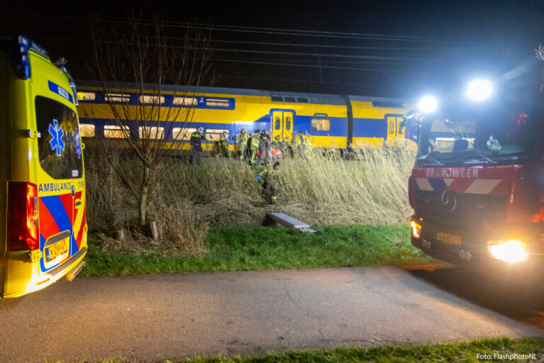 Spoorloper zwaargewond na aanrijding met trein tussen Delft en Schiedam op nieuwjaarsdag