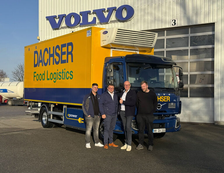 Dachser zet honderdste e-truck in voor distributie van Food Logistics