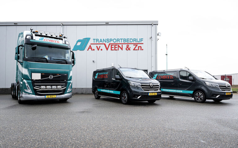 Renault Trafic debuteert in vloot bij Transportbedrijf A v. Veen & Zn.