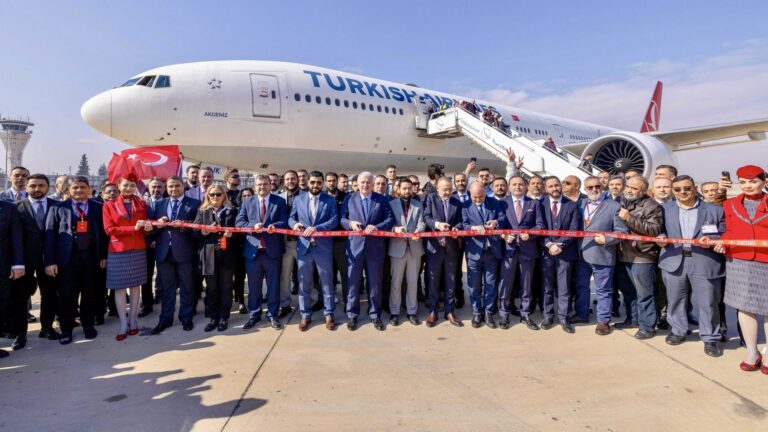 Turkish Airlines vliegt weer naar Damascus, Syrië