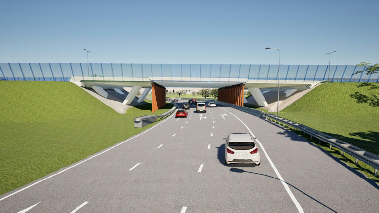 Plaatsen van veiligheidsconstructie onder A12-viaducten Velperbroek van start