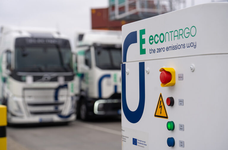 Contargo opent laadinfrastructuur voor e-trucks