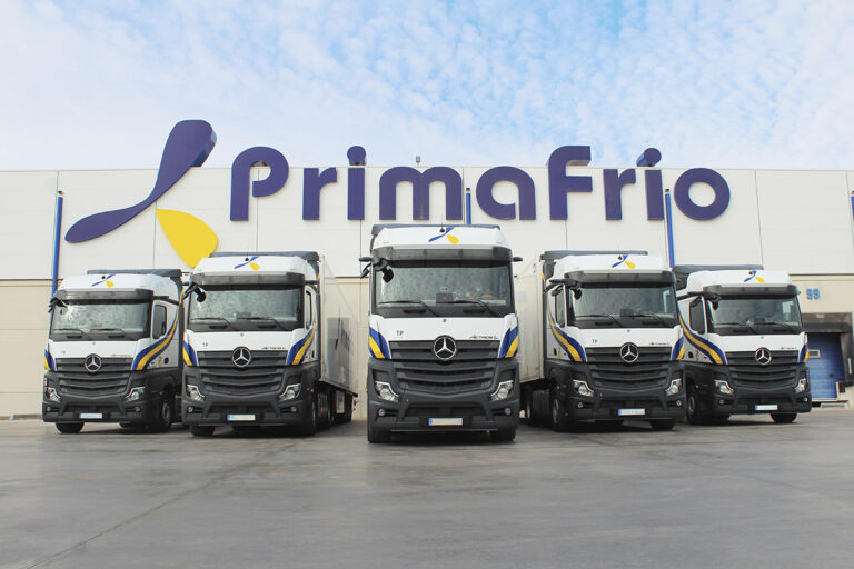Spaanse Grupo Primafrio vernieuwt wagenpark met 300 Mercedes-Benz Actros vrachtwagens