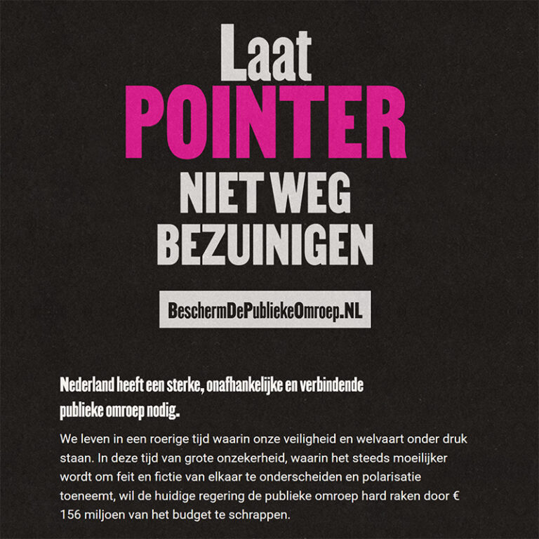 Omroepmedewerkers starten actie om bezuinigingen terug te draaien