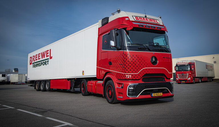Eerste Actros L met ProCabin in Nederland voor Breewel Logistiek de weg op