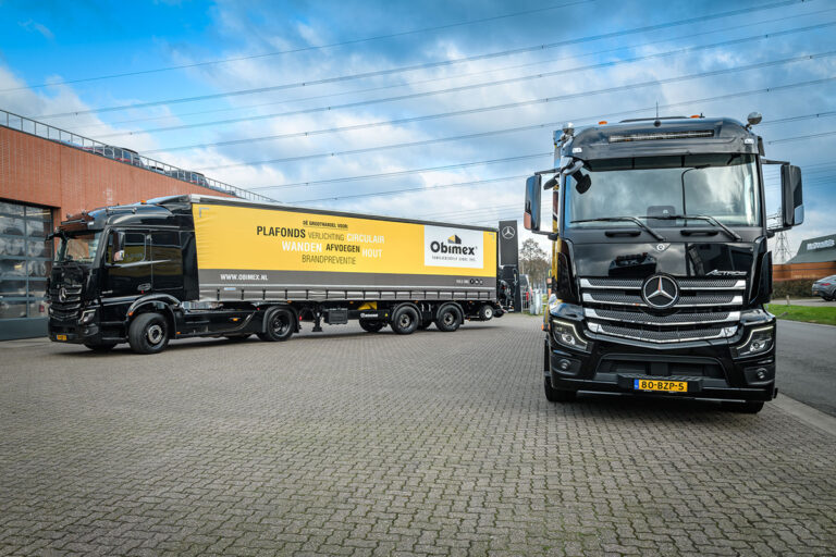 Obimex kiest weer voor Mercedes-Benz Trucks: na Antos nu ook Actros trucks in vloot