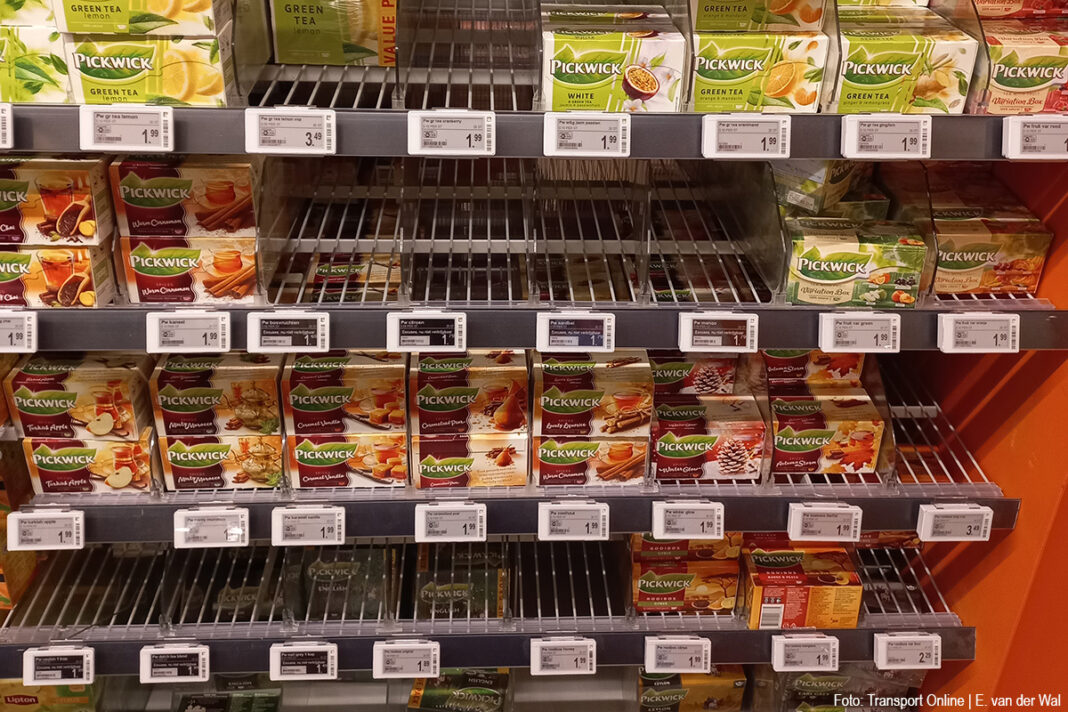 Lege theeschappen