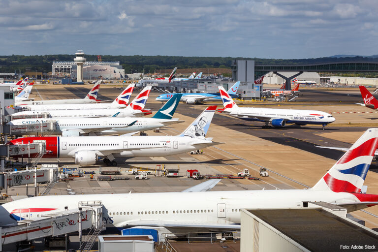 Luchthaven Gatwick neemt aantal vluchten van Heathrow over