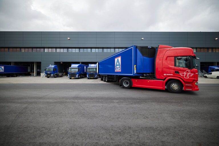 ALDI kiest Tielbeke als exclusieve vervoerder voor diepvriesproducten
