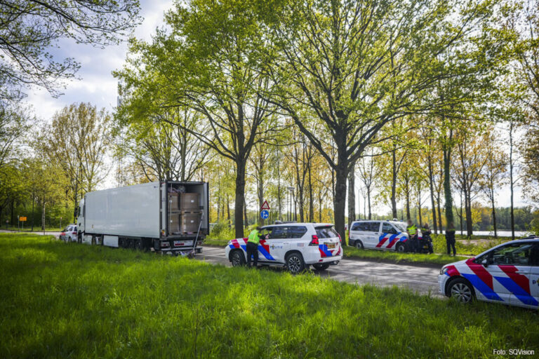 Vrachtwagen vol drugs aangetroffen [+foto’s]