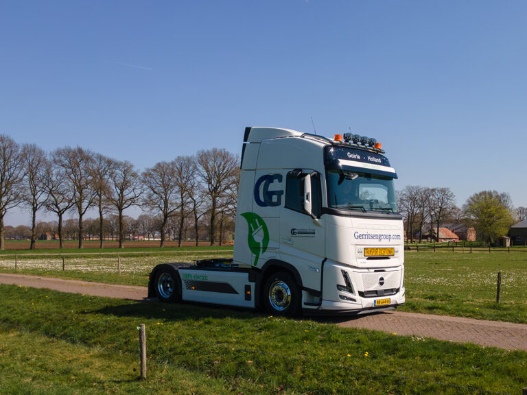 Gerritsen Logistics neemt eerste 100% elektrische truck in gebruik