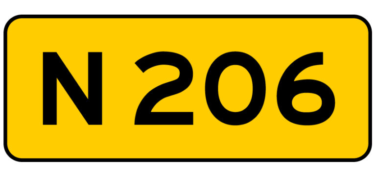 N206 bij Leiden tot woensdagochtend dicht door gat in weg