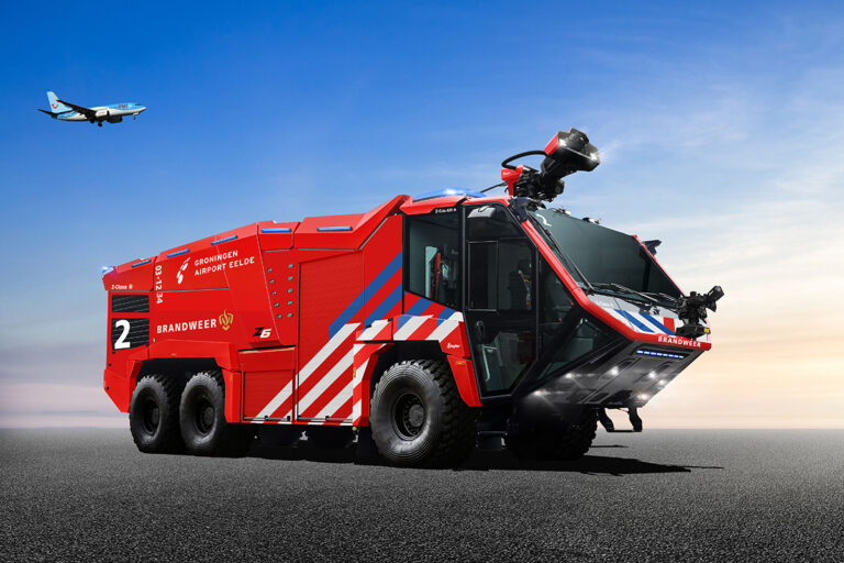 Luchthavenbrandweer Groningen Airport Eelde schaft drie nieuwe crashtenders aan van Ziegler