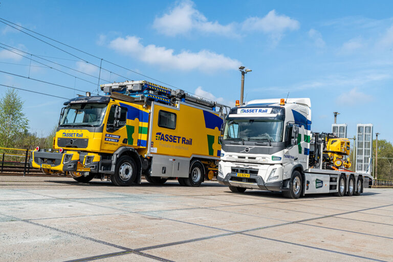 ASSET Rail gaat als een trein met nieuwe Volvo FMX Electric