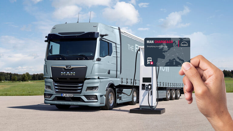 MAN Charge&Go: nieuwe laadservice voor laden van eTrucks, ongeacht merk, bij openbare stations