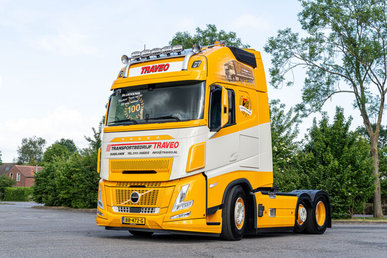 Volvo FH Aero-jubileumtruck als kroon op honderd jaar Traveo