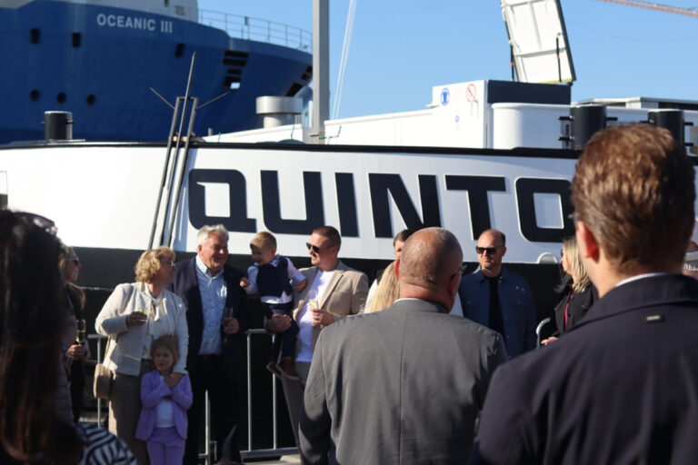 Quinto Shipping doopt 110-meter lange tanker ‘mts Quinto’