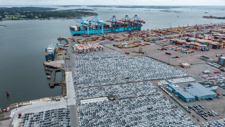 Haven van Göteborg zet grote stap richting walstroom voor containerschepen en RoRo-verkeer