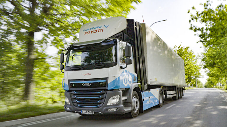 Toyota start met inzet van waterstoftrucks voor transport in Europa