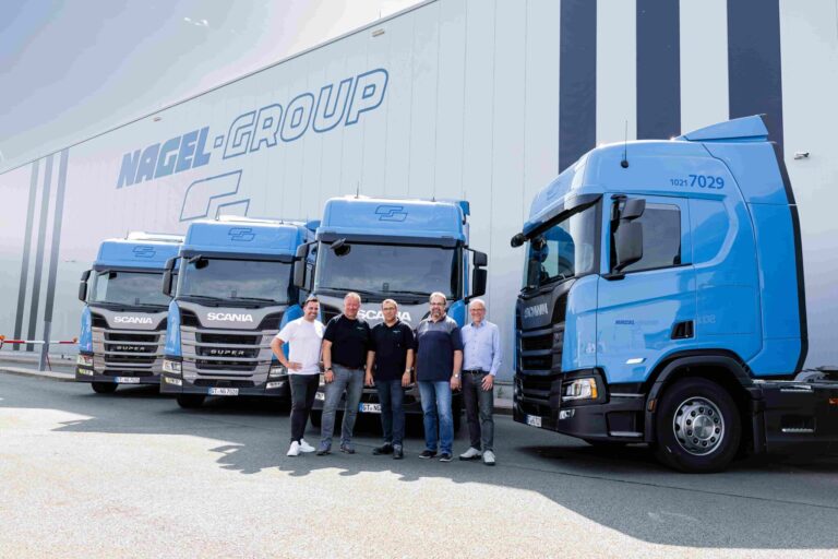 Nagel-Group investeert in 200 nieuwe Scania-trekkers voor duurzame en moderne vloot