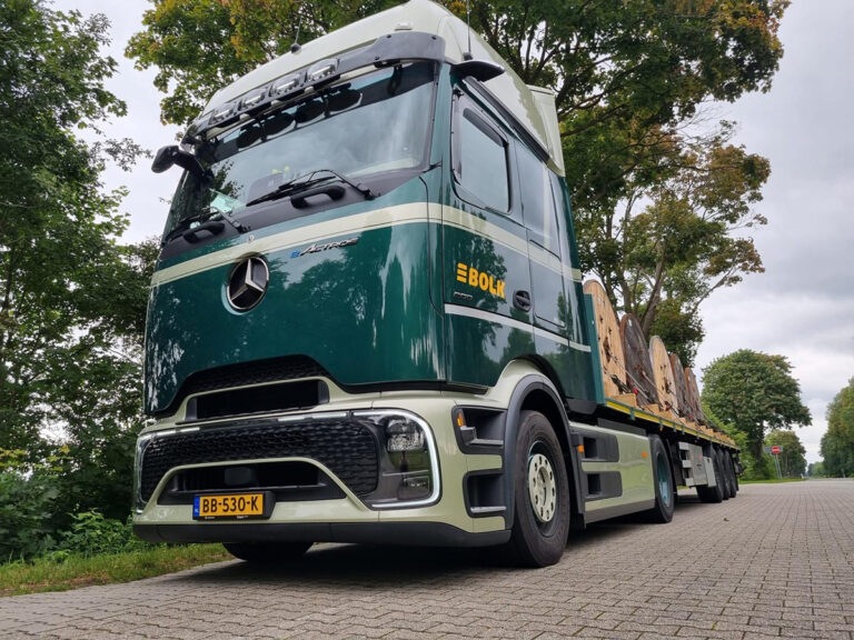 Mercedes-Benz eActros 600 voor Bolk Transport Almelo