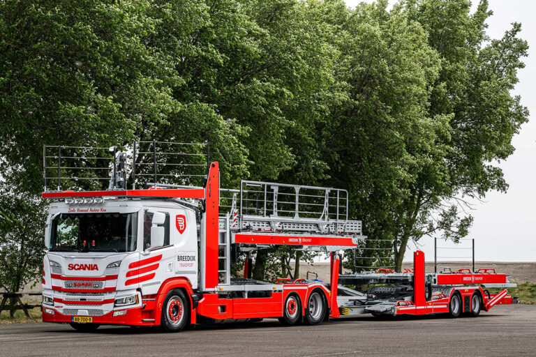 Vier Scania’s 420P Super voor Breedijk Transport