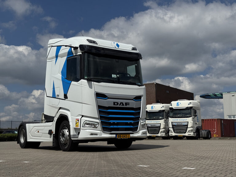 Nieuwe generatie DAF XG 480 4×2 trekkers voor Kleijn Transport Alblasserdam