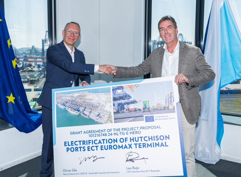 ECT Euromax terminal zet forse stap richting zero-emissie