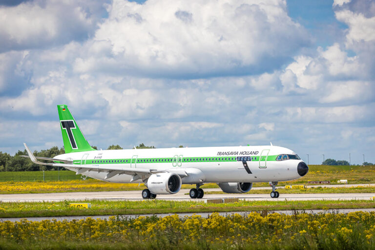 Eerste vlucht voor retro Airbus Transavia