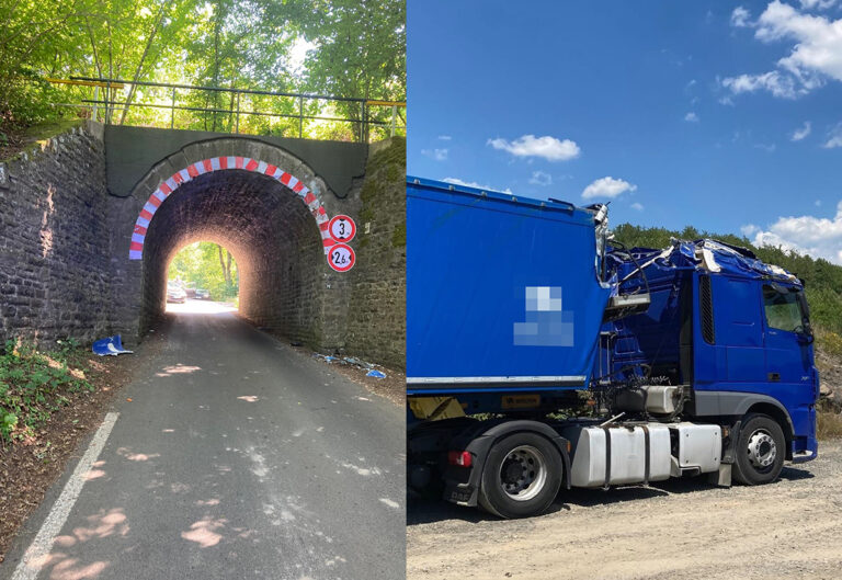 Tunnelvisie kost dronken Poolse trucker dak van zijn vrachtwagen