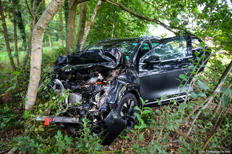 Auto botst achterop vrachtwagen op A1, automobiliste overleden